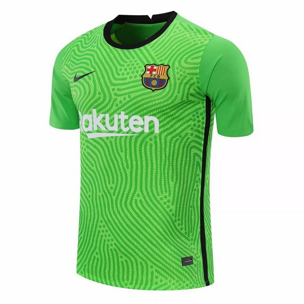 Trikot Barcelona Torwart 2020-21 Grün Fussballtrikots Günstig
